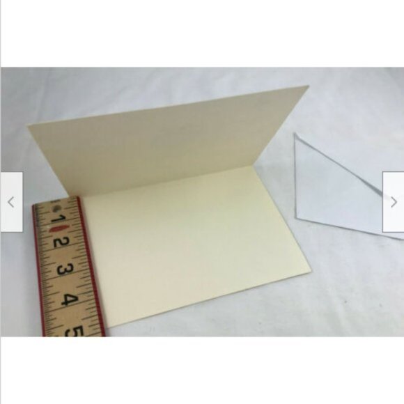 Vtg Unused Dianne L Patterson I LOVE EWES Blank Greeting Card Whimsical Sheep - Picture 4 of 4